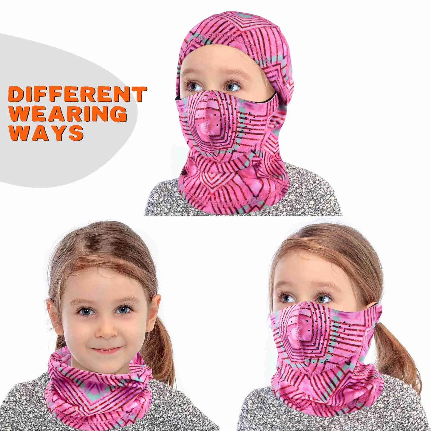 Botack Kids Balaclava Ski Mask Breathable Ski Balaclava Girls Boys – EXSKI