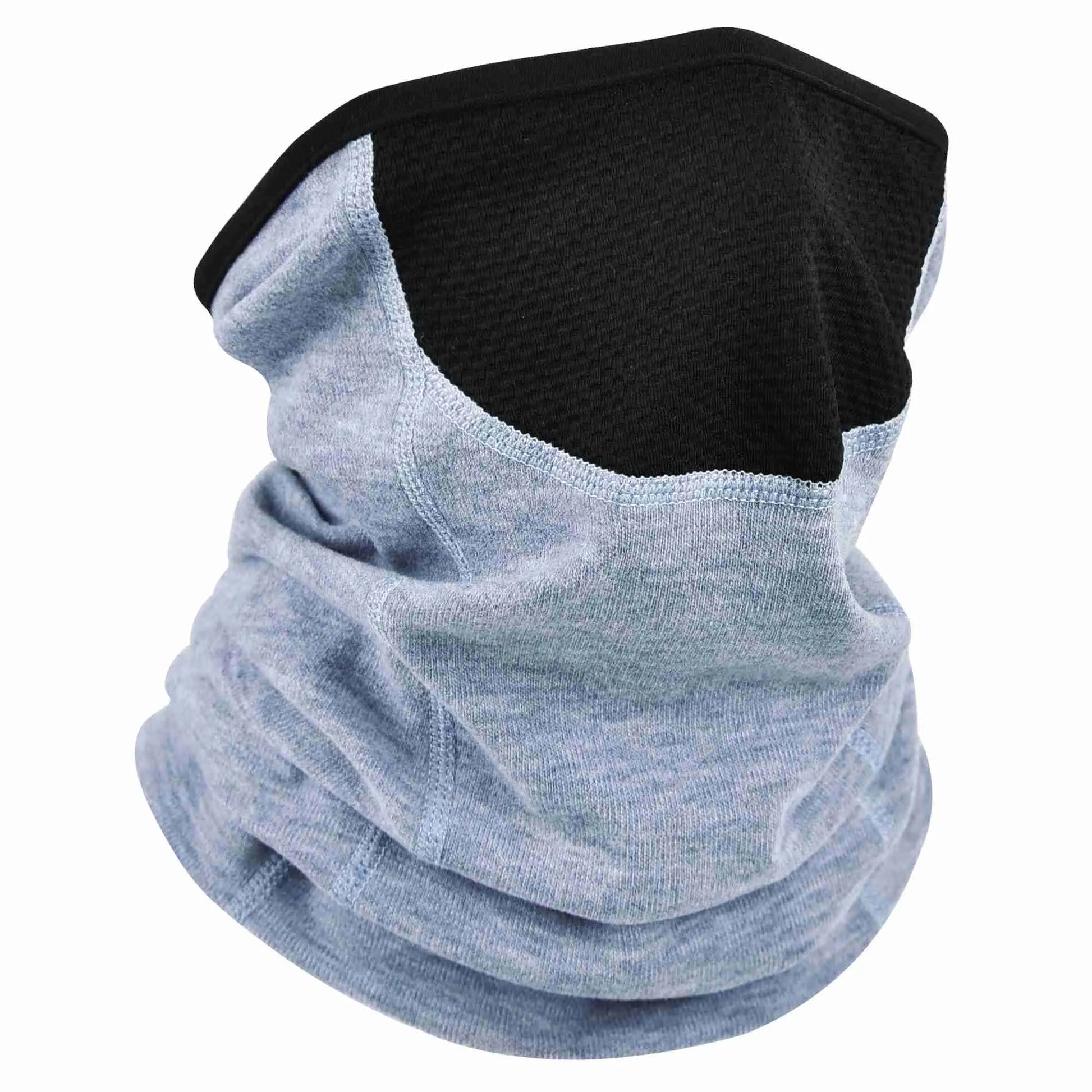SUNMECI Neck Gaiter Warmer Ski Scarf Windproof Mask - Thick Fleece Neck  Warmer Cold Weather Face Mask
